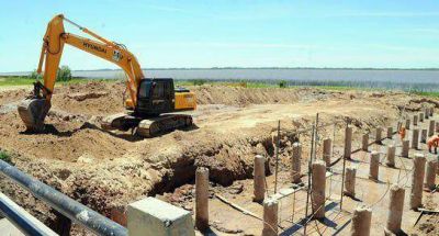 Reducen la calzada en Almirante Brown por obras