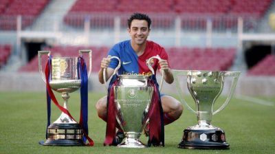 Xavi dejar� el Barcelona y acabar� su carrera en el f�tbol de Qatar