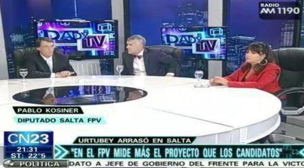 Kosiner: �Urtubey pondr� todas sus fuerzas en seguir gobernando Salta�