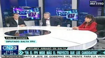 Kosiner: �Urtubey pondr� todas sus fuerzas en seguir gobernando Salta�