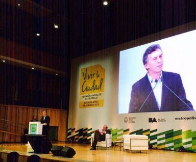 Macri dio comienzo a la Reuni�n Anual de Metr�polis en la Usina del Arte