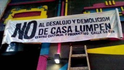La Plata: piden negociar para frenar desalojo de centro cultural