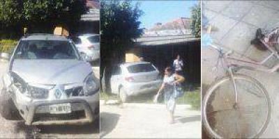 Ciclista muri� impactado por un autom�vil en Clorinda