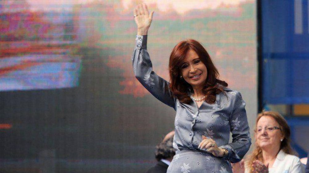 La Presidente elogi� a Kicillof y pidi� a los candidatos del Frente para la Victoria 