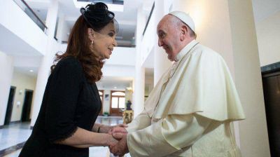 El papa Francisco le envi� una carta a Cristina con motivo de los festejos por el 25 de Mayo
