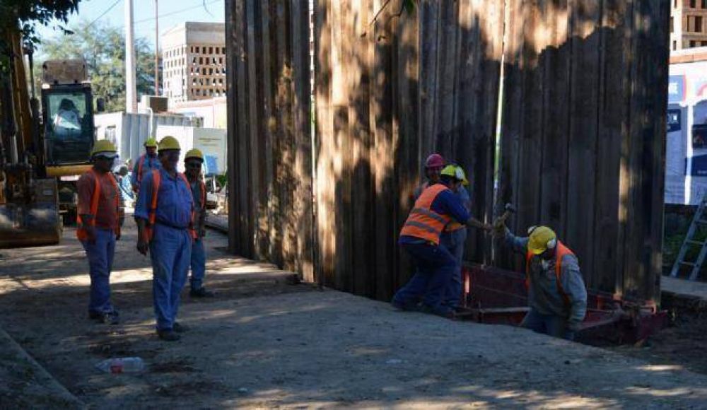 Trabajan en impulsi�n de estaci�n elevadora de cloaca m�xima