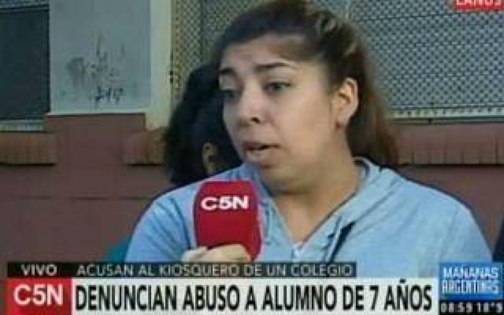 Denuncian a kiosquero por abuso de nene de 7 a�os en escuela de Lan�s