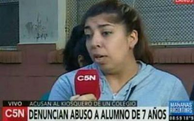 Denuncian a kiosquero por abuso de nene de 7 a�os en escuela de Lan�s