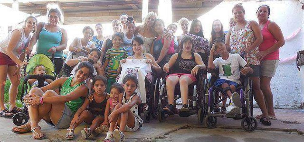 Trabajo por la inclusi�n en Parque Bar�n