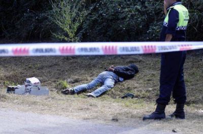 As� termin� luego de asaltar una panaderia y tirotearse con la Polic�a -