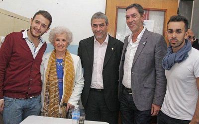 Estela de Carlotto brind� una charla en el ISFD N� 1