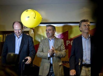 Macri y Sanz celebraron la inclusi�n de Amaya en la alianza que lidera Cano