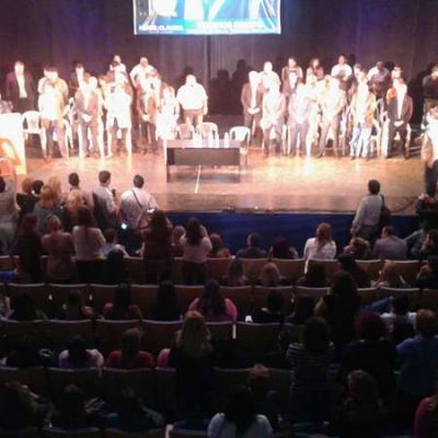 Presentaron las listas que acompa�ar�n a Hugo Vera y Claudia Ortiz