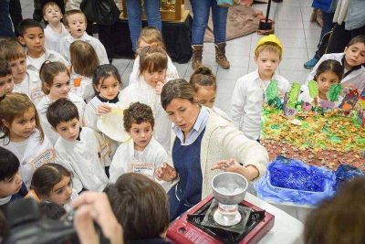 Los m�s peque�os jugaron con las Ciencias