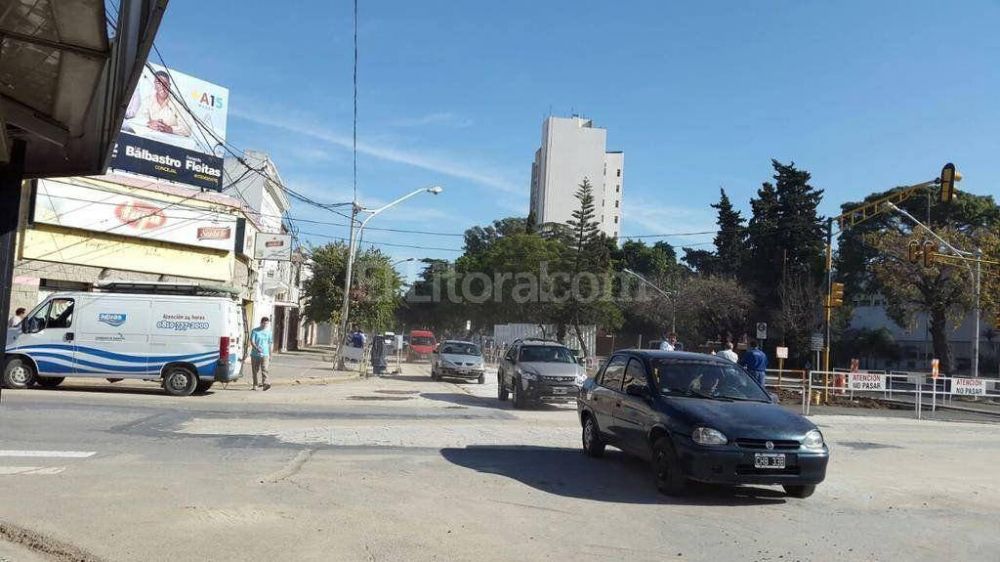 Habilitaron el tr�nsito en la zona de Bulevar Pellegrini y Urquiza