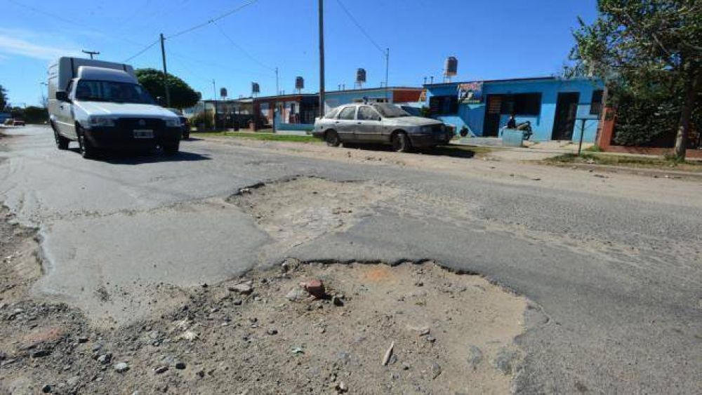 Baches en la ciudad de C�rdoba: el agujero interior