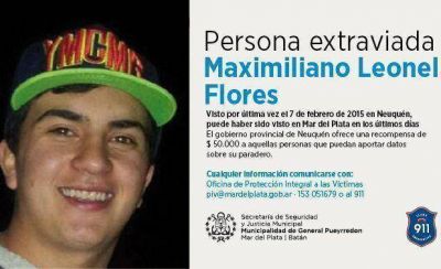 Buscan a un neuquino desaparecido desde febrero: estar�a en Mar del Plata