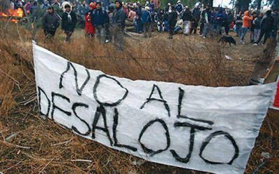 Repudiaron la criminalizaci�n de la pobreza, tras el desalojo