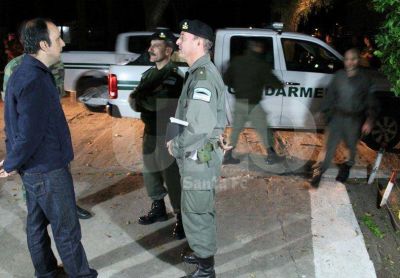 Llegaron los gendarmes a Santa Fe: 