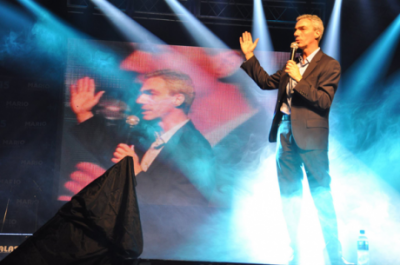 El intendente de Jun�n manifest� el deseo de continuar gobernando el distrito