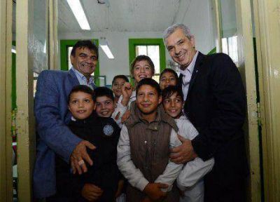 Apoyo mutuo para sus candidaturas entre Jul�an Dom�nguez y el intendente de Quilmes