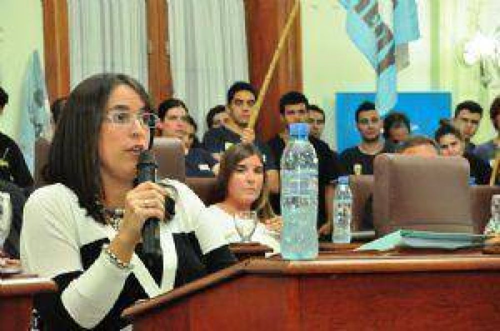 Lourdes Zaccardi present� proyectos vinculados al cuidado del medio ambiente