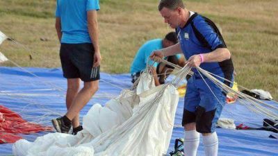 Por la lluvia se suspendi� el Argentino de Paracaid�smo