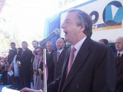 Insfran evoc� a Kirchner a doce a�os de la firma de la reparaci�n hist�rica. Fue 