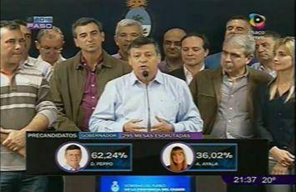Domingo Peppo: �El apoyo demostr� que entendieron lo que hemos hecho y el compromiso por lo que vamos a hacer�