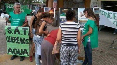 Conciencia ambiental levanta firmas contra instalaci�n de medidores de agua