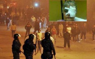 Pueblada en Monte Hermoso: Una mujer perdi� un ojo por un disparo de la polic�a