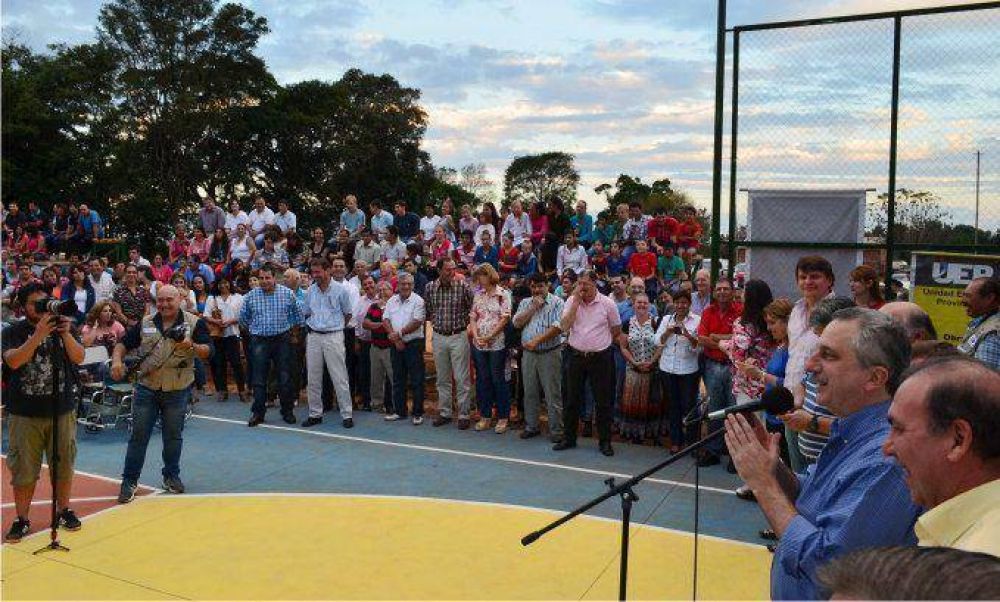 En Campo Grande, Passalacqua anunci� la creaci�n del Ministerio del Deporte