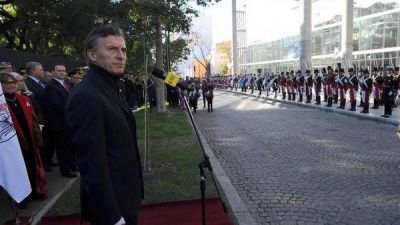 Mauricio Macri encabez� la celebraci�n oficial de la Ciudad por el 205� aniversario de la Revoluci�n de Mayo
