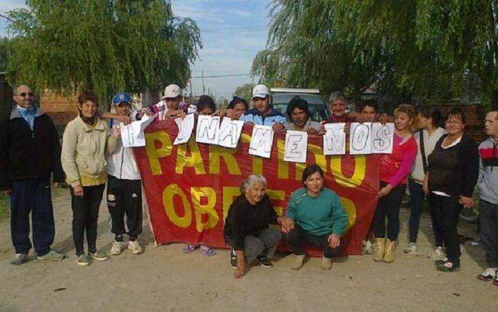 El Partido Obrero celebr el Da de la Patria con vecinos en Hernndez y Berisso