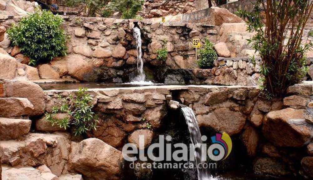 Las Termas de Fiambal� se colmaron de turistas