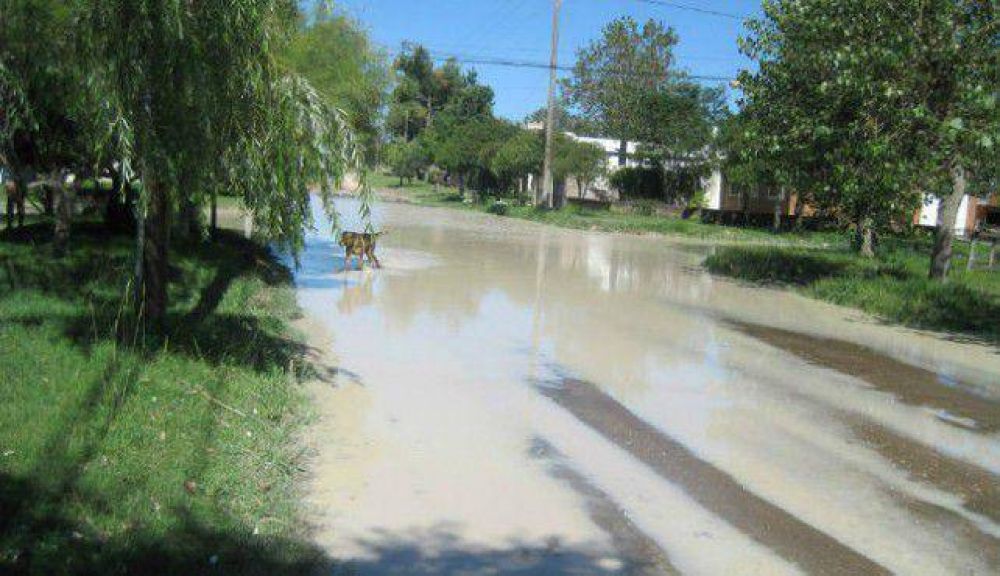 Por inundaciones en Claromec�, buscar�n hacer un desag�e de 200 metros