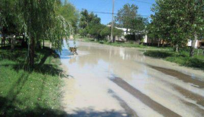 Por inundaciones en Claromec�, buscar�n hacer un desag�e de 200 metros