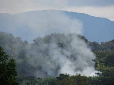 Encuentran un cuerpo carbonizado