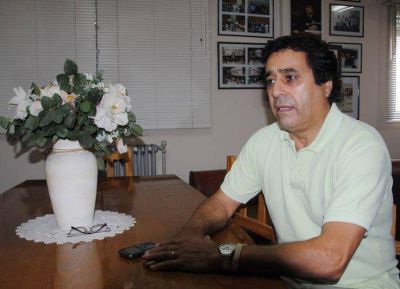 Acto de la UOCRA en apoyo a la candidatura de An�bal Fern�ndez