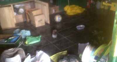 Robo en El Porvenir: �Nos dejaron sin pelotas para jugar al f�tbol�
