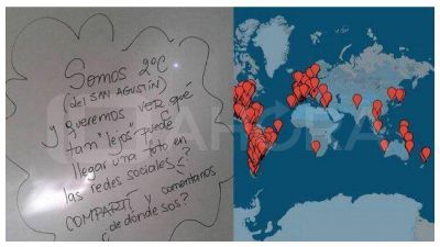 La consigna de una profesora marplatense que recorre el mundo