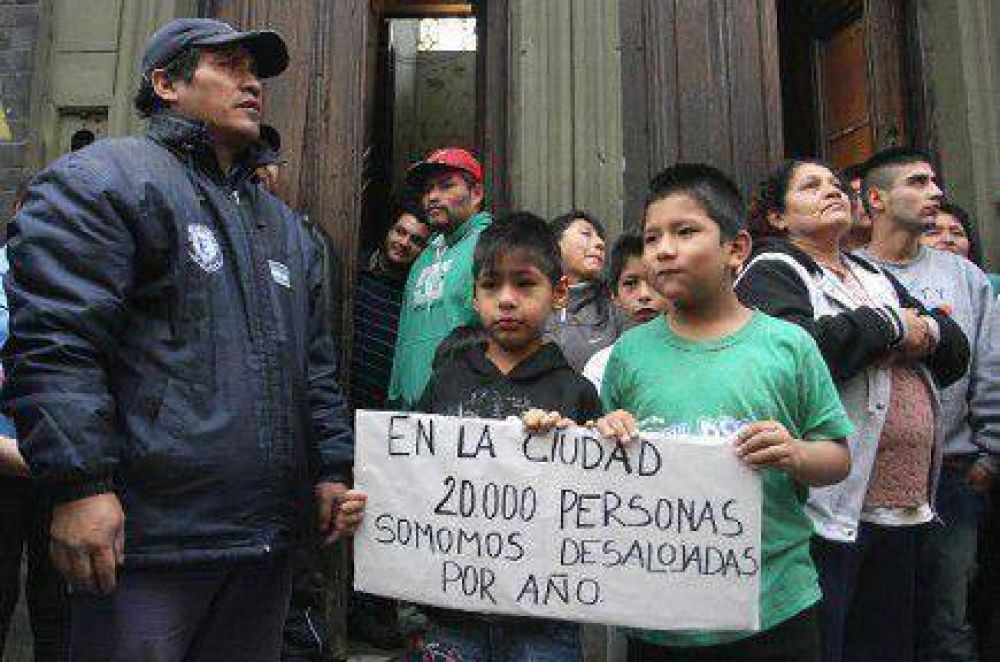 Suspenden el desalojo de 40 familias