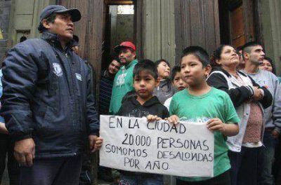 Suspenden el desalojo de 40 familias