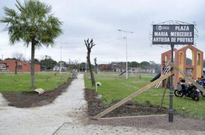 Hoy el intendente Fabi�n R�os inaugura las obras de recuperaci�n de la plaza Pruyas en el barrio San Ger�nimo