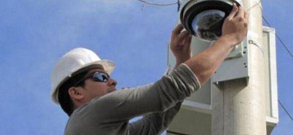 Nueva c�mara de seguridad para el centro de la ciudad