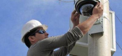 Nueva c�mara de seguridad para el centro de la ciudad