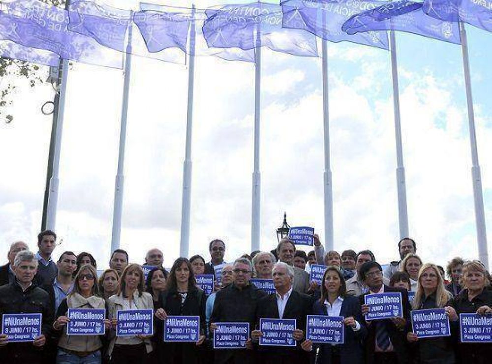El Municipio de Tigre tambi�n se sum� a la campa�a #NiUnaMenos
