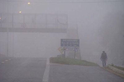 Alerta por bancos de niebla en la provincia