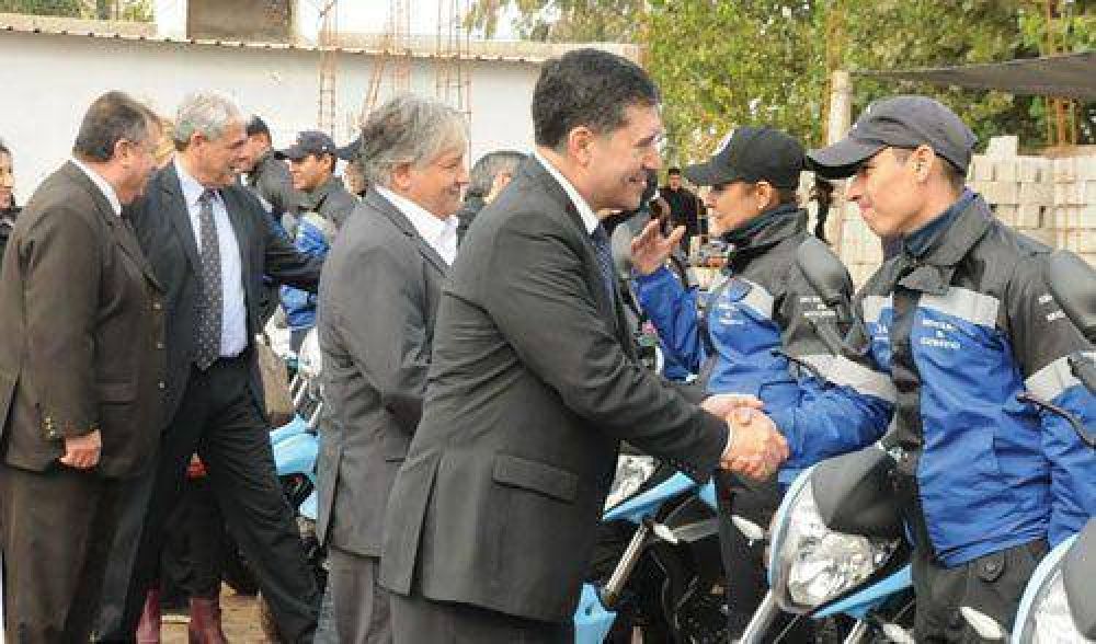 Entregaron nuevas unidades para el control y seguridad vial