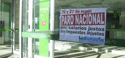 El impacto del paro bancario en la Regi�n